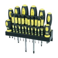 Hot sale comfortable handle 18pcs screw driver phillips screwdriver set